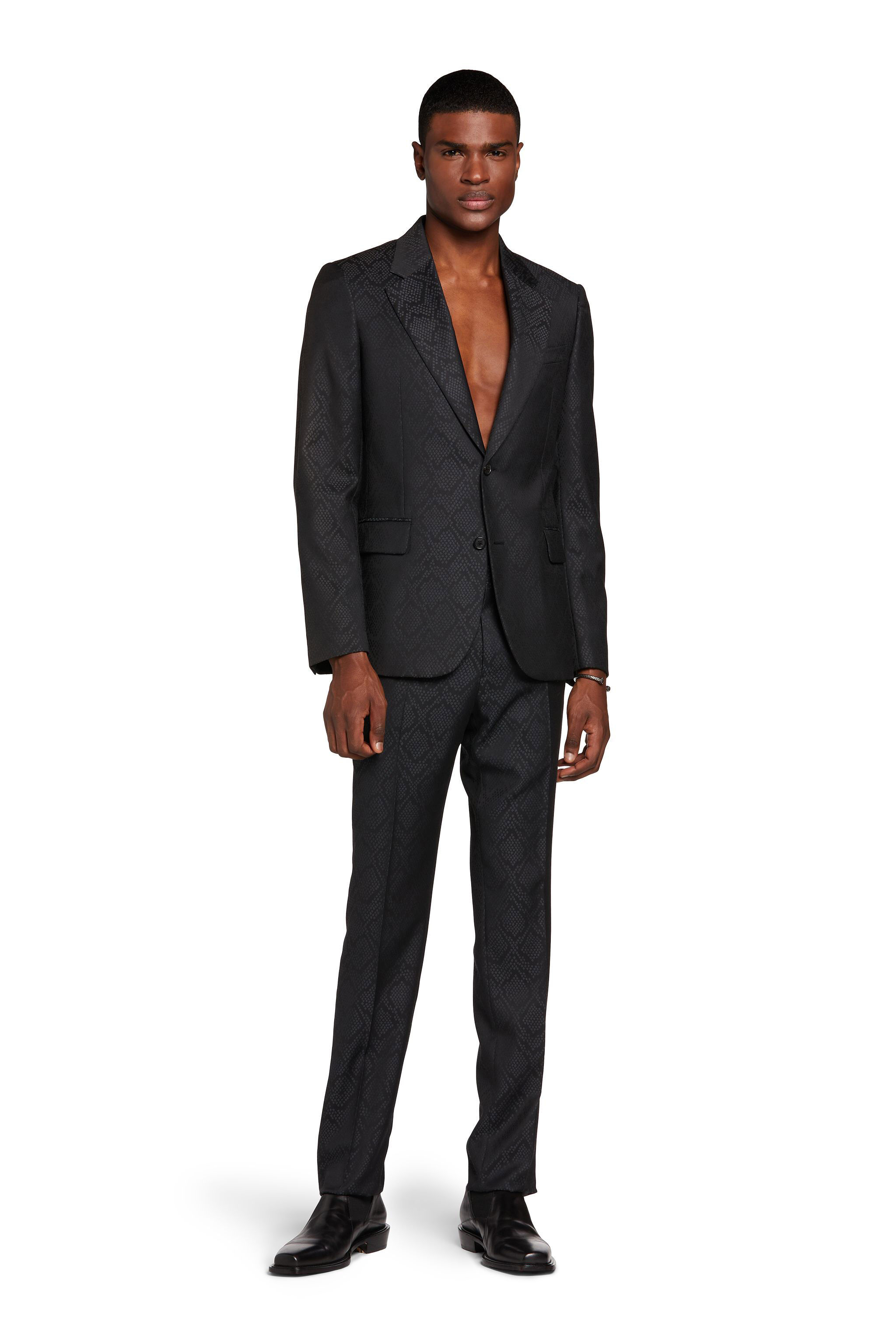 Suit | BLACK/GRAPHITE | Sale | Roberto Cavalli CA