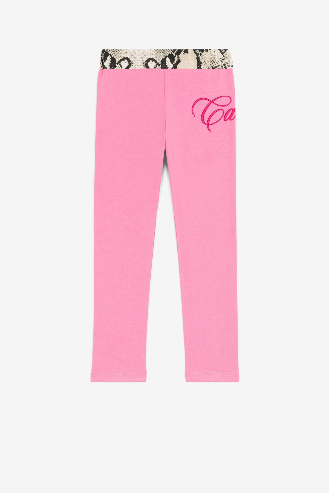 Roberto Cavalli Pink Shock & Baby Pink Leggings –