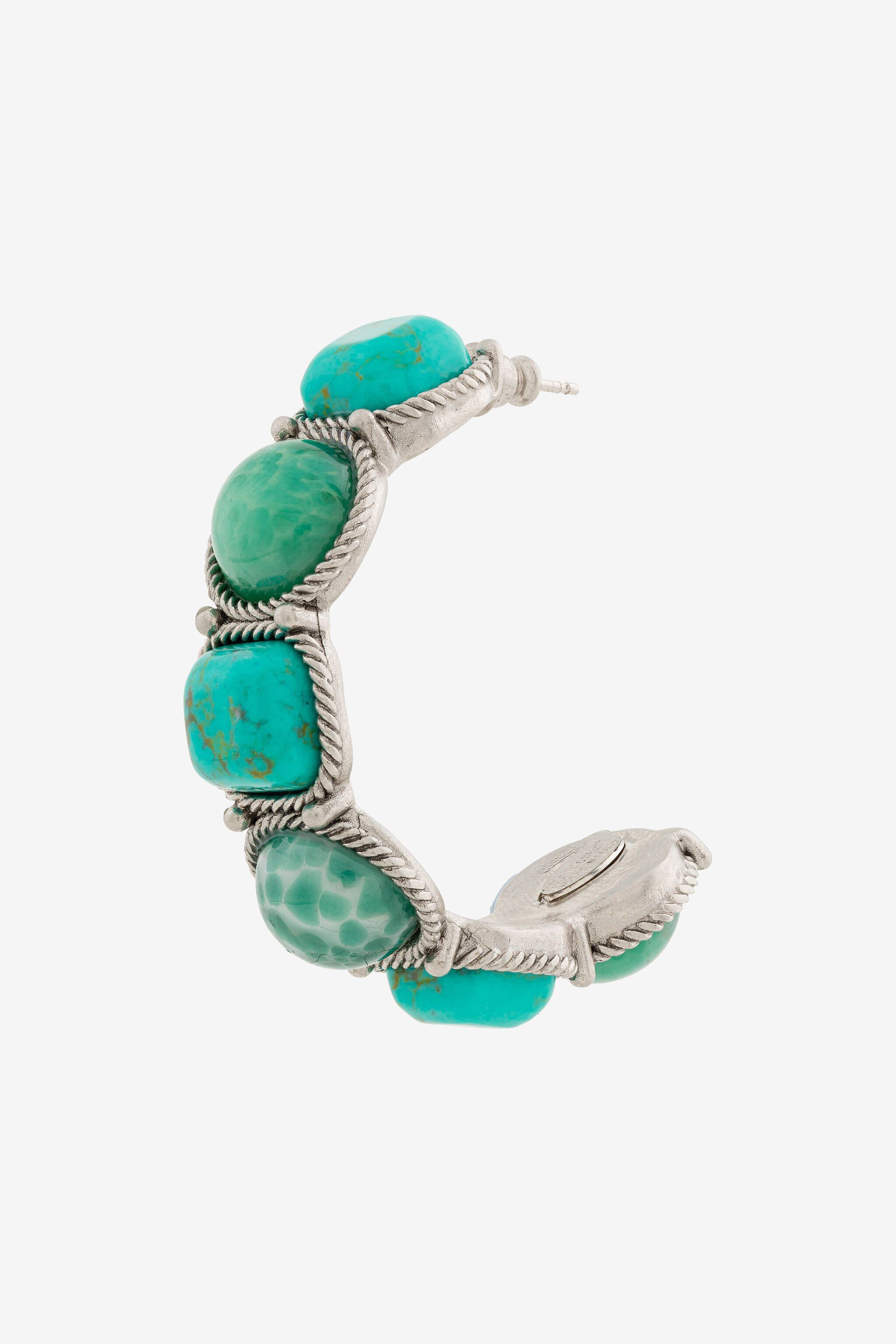 Roberto Cavalli turquoise cuff bracelet - D0607
