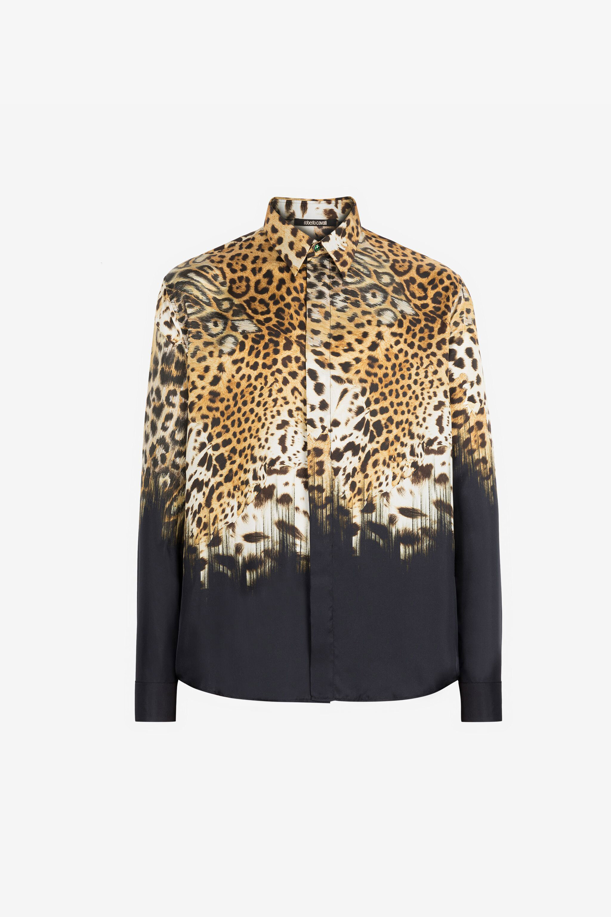 Roberto cavalli animal on sale print sheet shirt