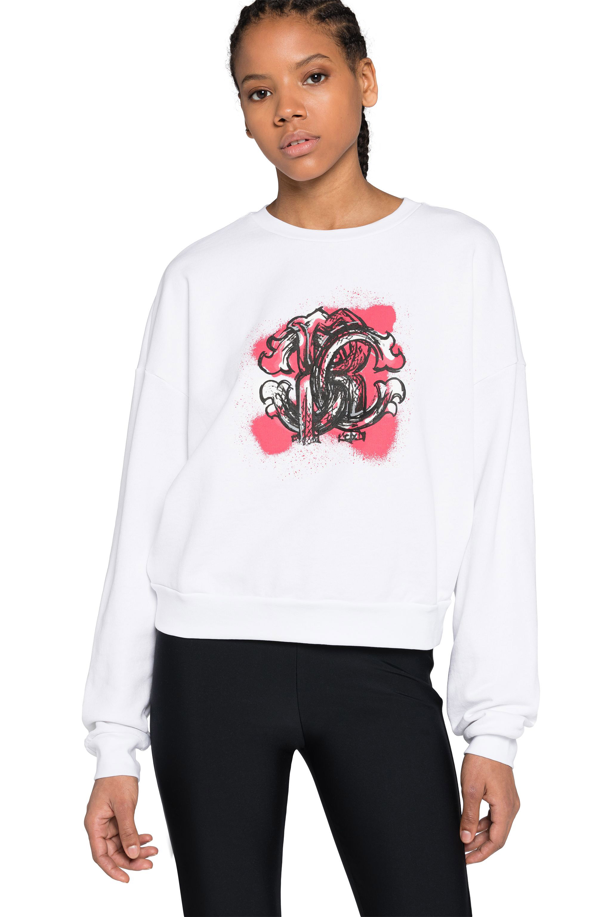 RC Monogram-Print Cotton Sweatshirt