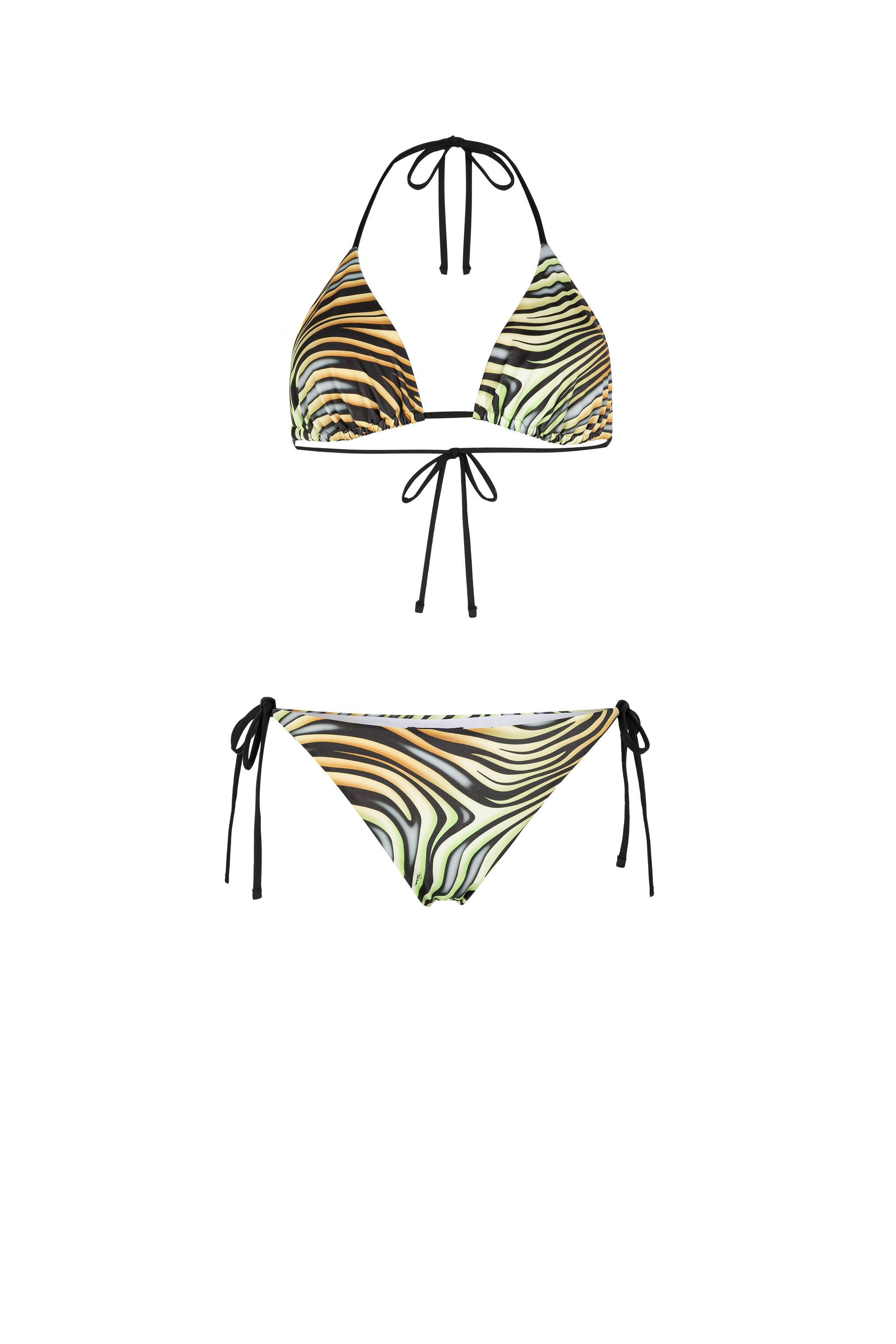 Zebra Tiger Animal Print Tube Bikini Top - HY BRASIL - Brazilian Bikini