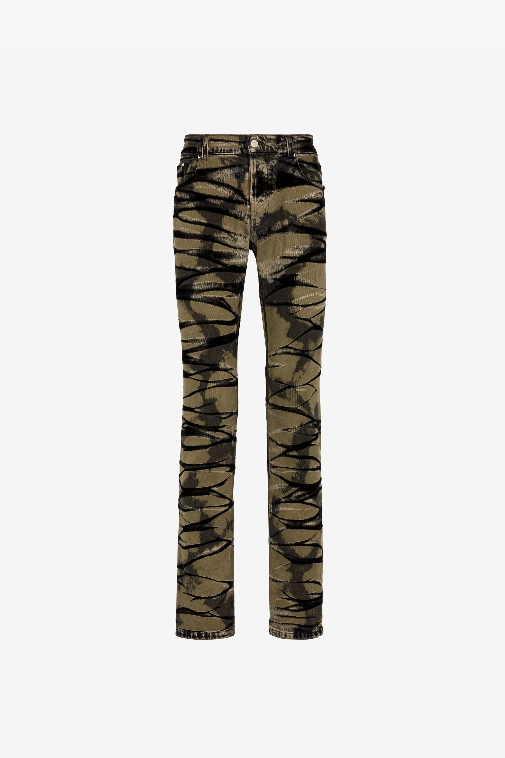 Raw x store camo jeans