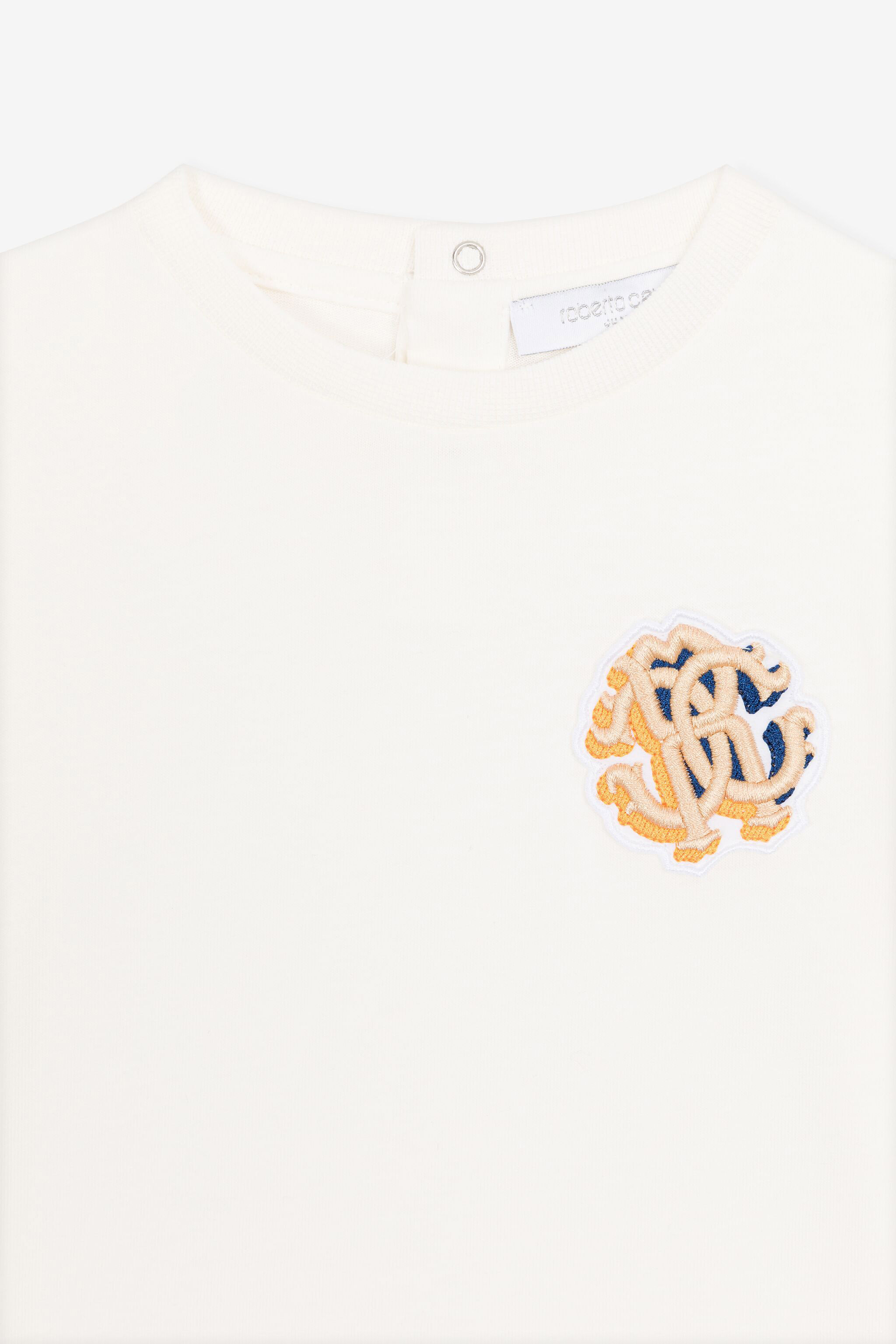 RC Monogram-Embroidered Cotton T-Shirt