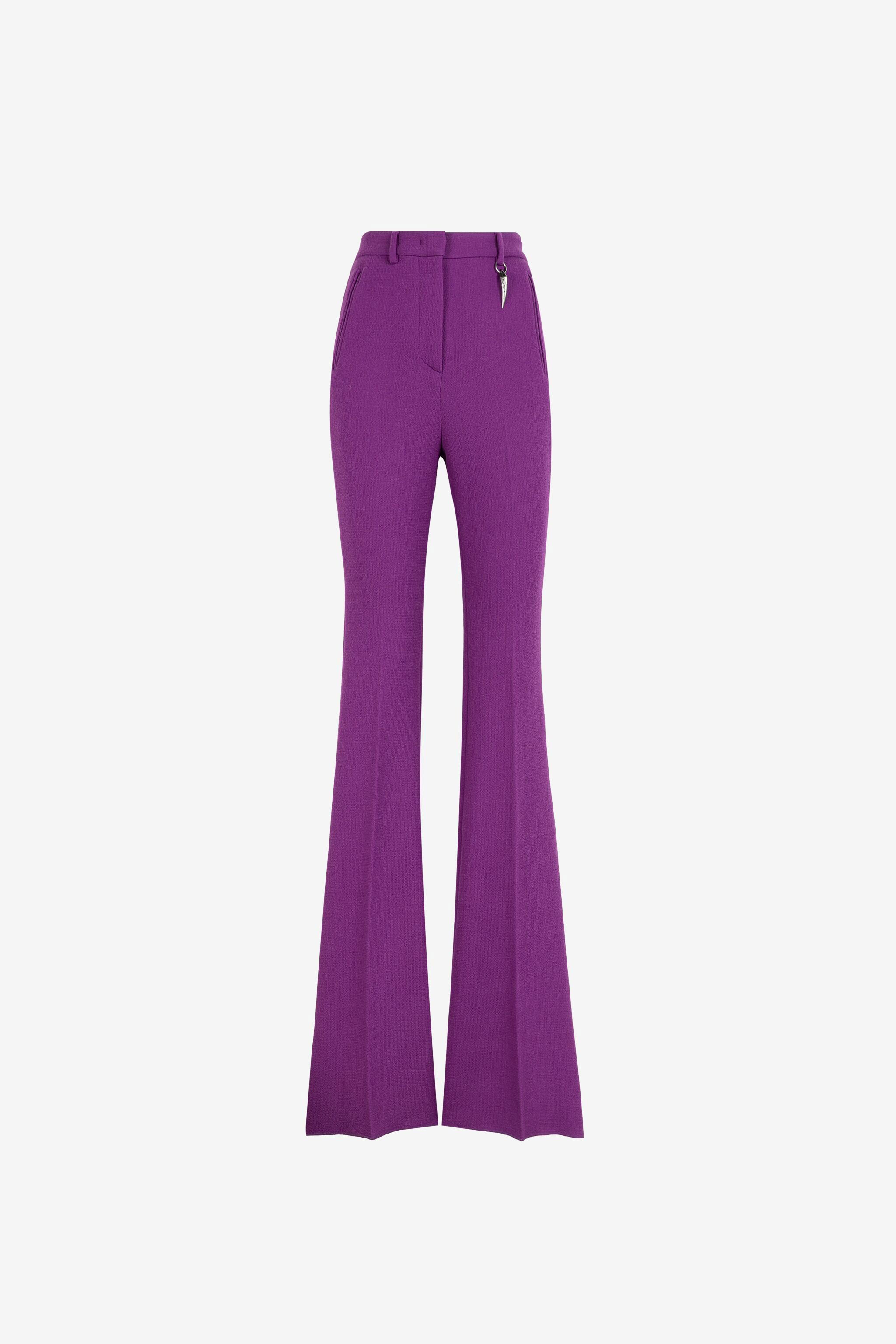 THE DARBY FLARE TROUSER - LAVENDER – 7 Bar Boutique