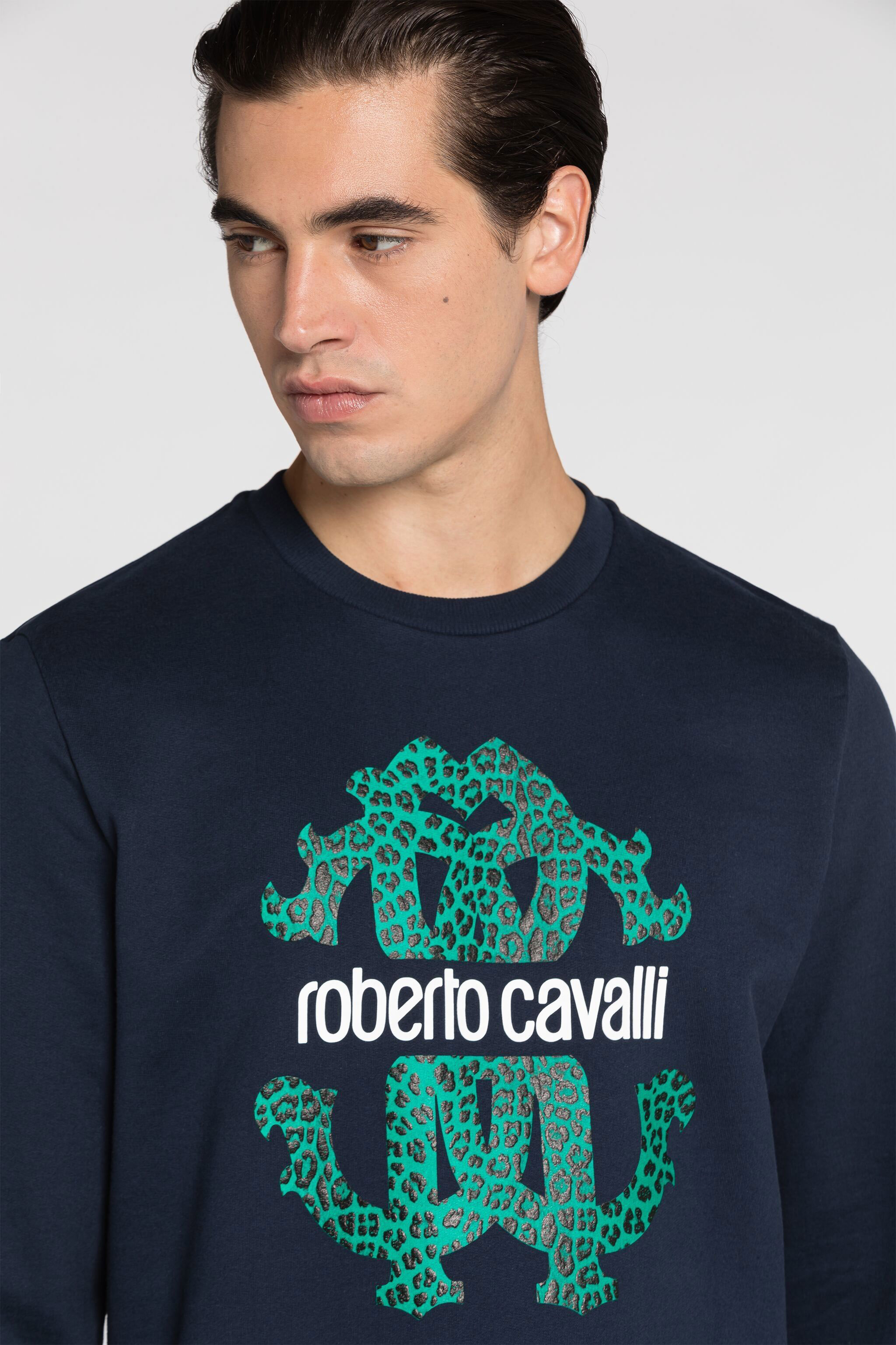 RC Monogram-Print Cotton Sweatshirt