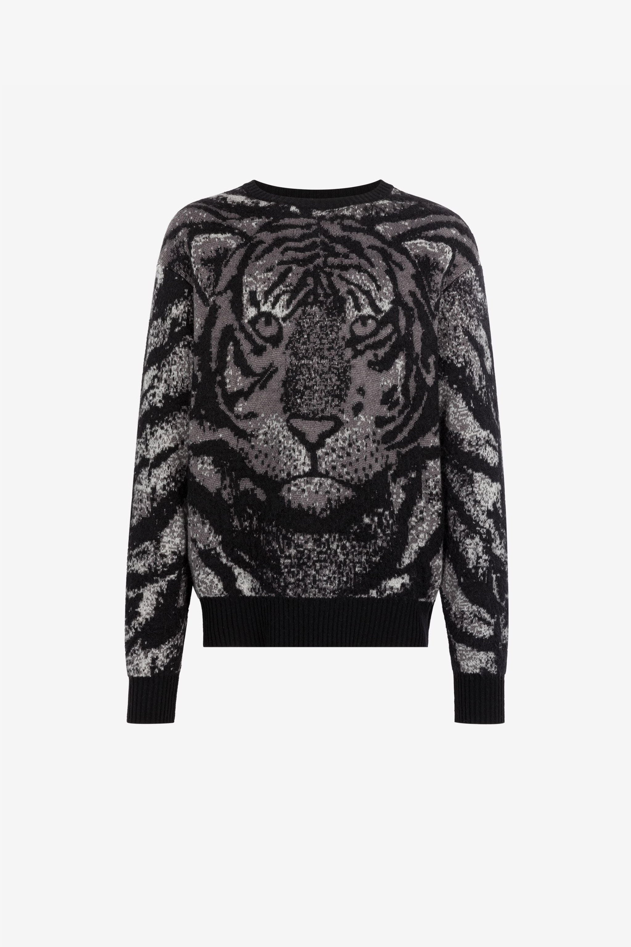 Murano Tigers of Tokyo Collection Tiger Intarsia Sweater