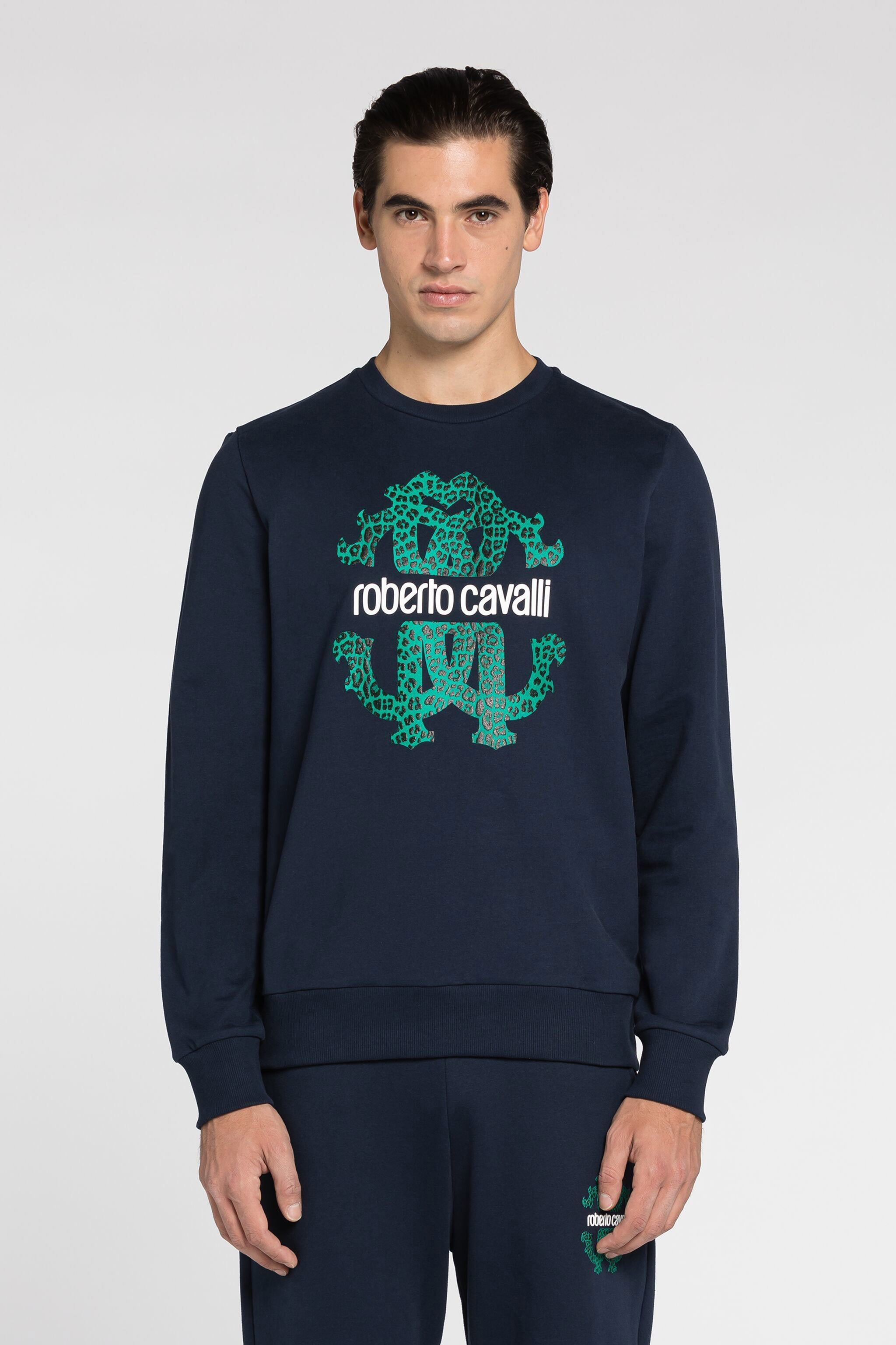 RC Monogram-Print Cotton Sweatshirt