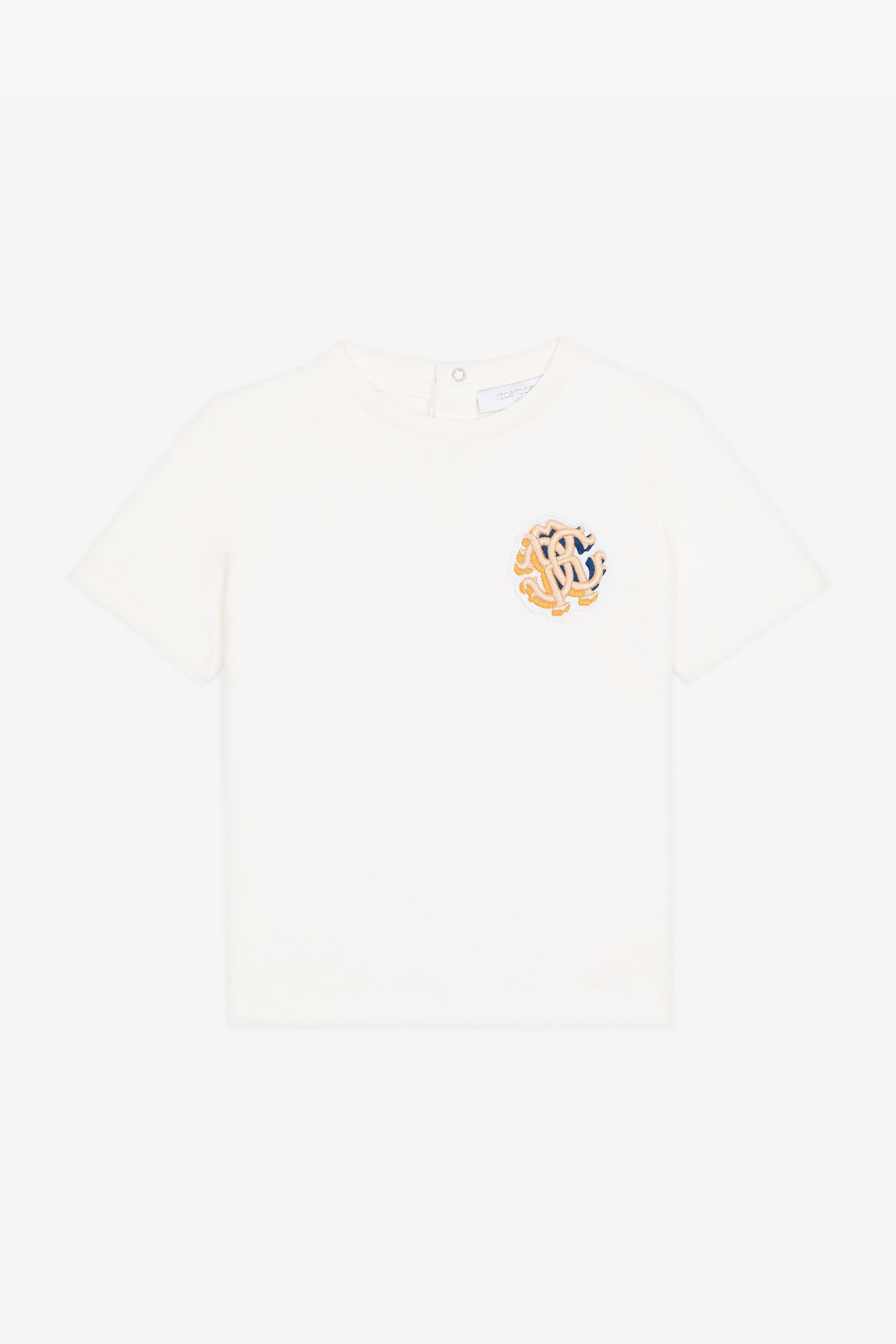 RC Monogram-Print Cotton T-Shirt