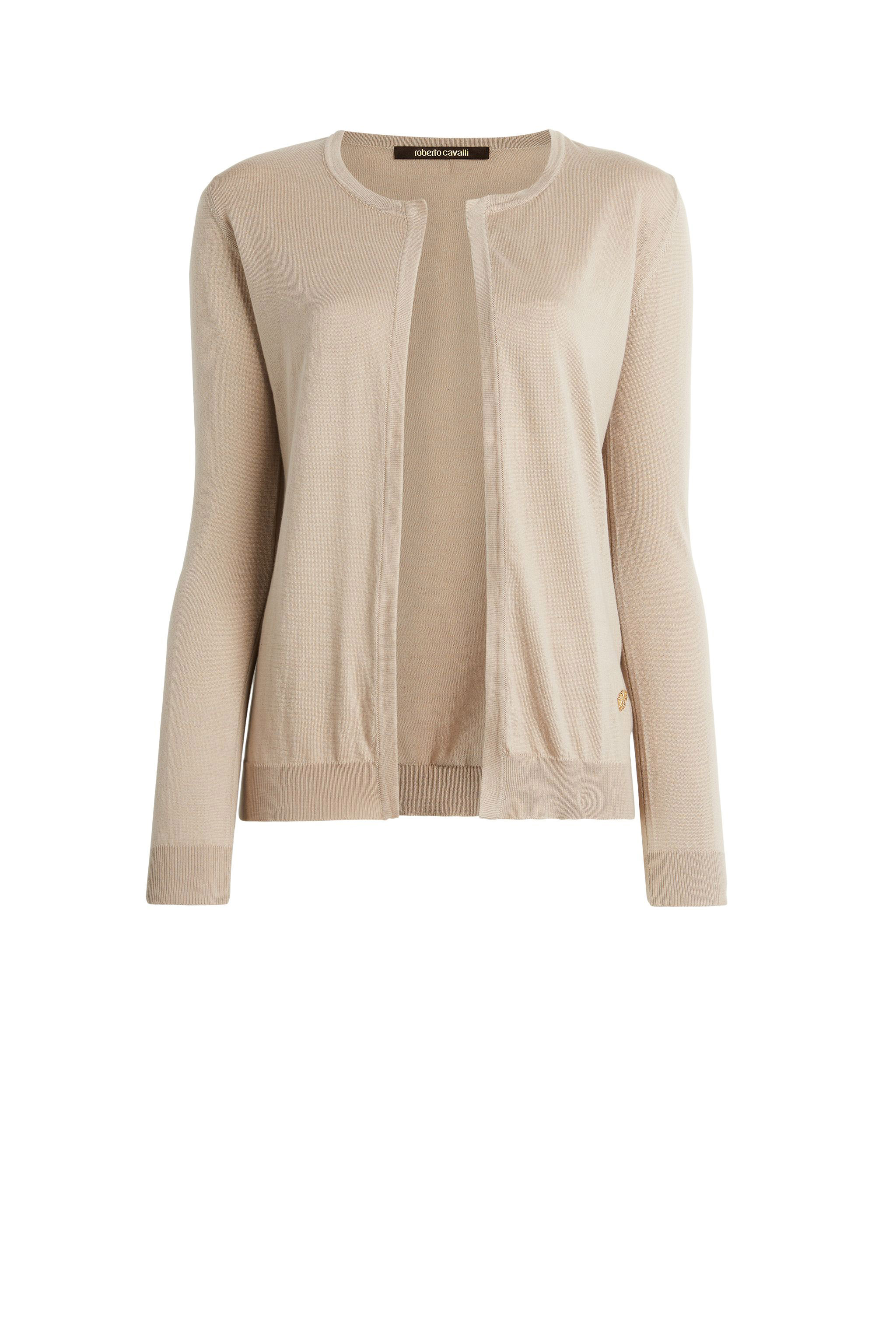 Cardigan | LIGHT BROWN | Sale | Roberto Cavalli SA